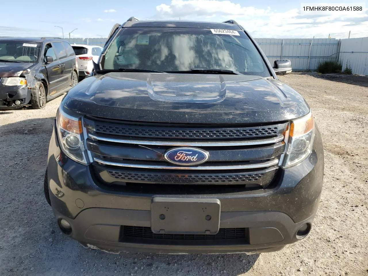 2012 Ford Explorer Limited VIN: 1FMHK8F80CGA61588 Lot: 65623464