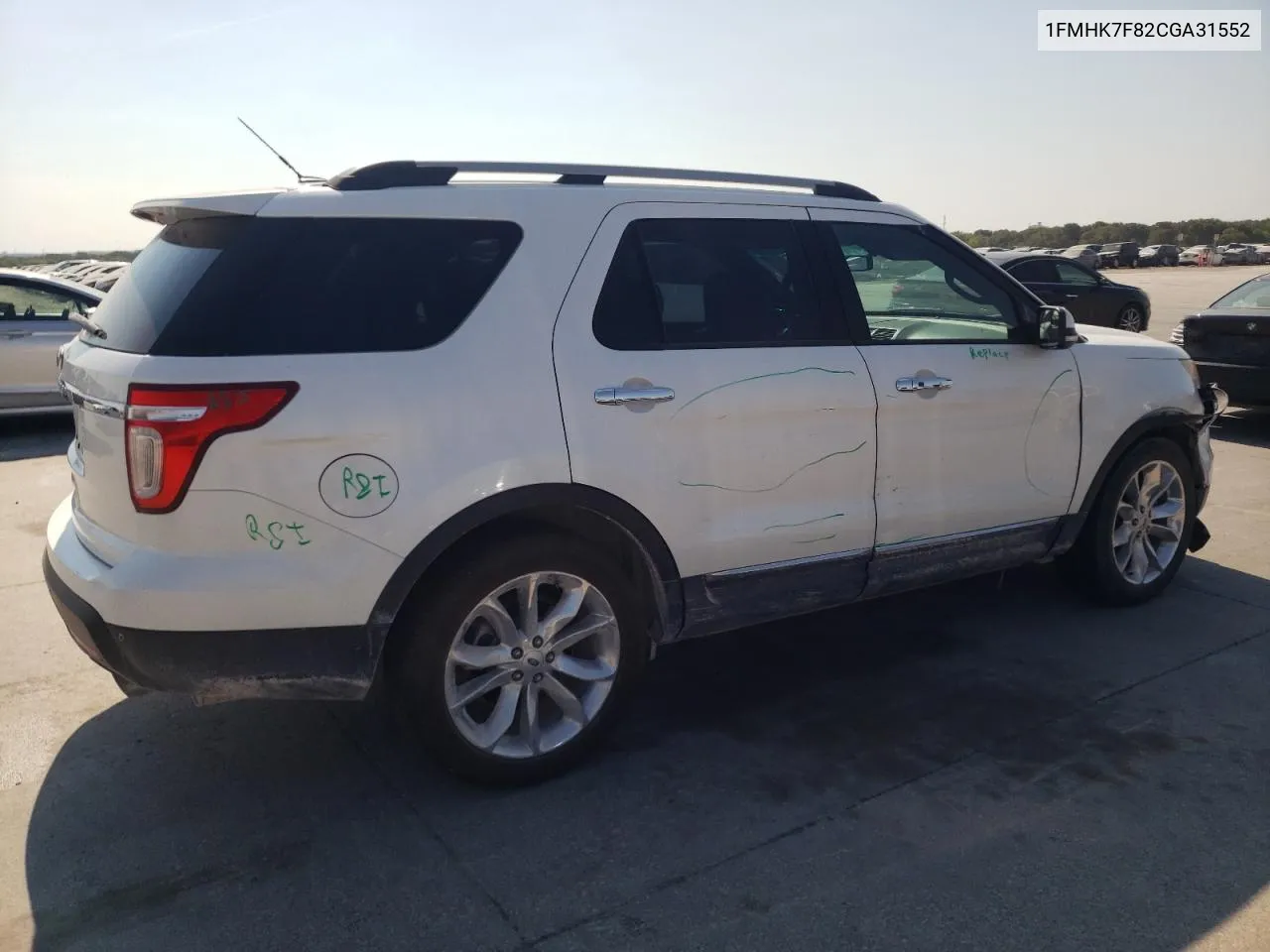 1FMHK7F82CGA31552 2012 Ford Explorer Limited