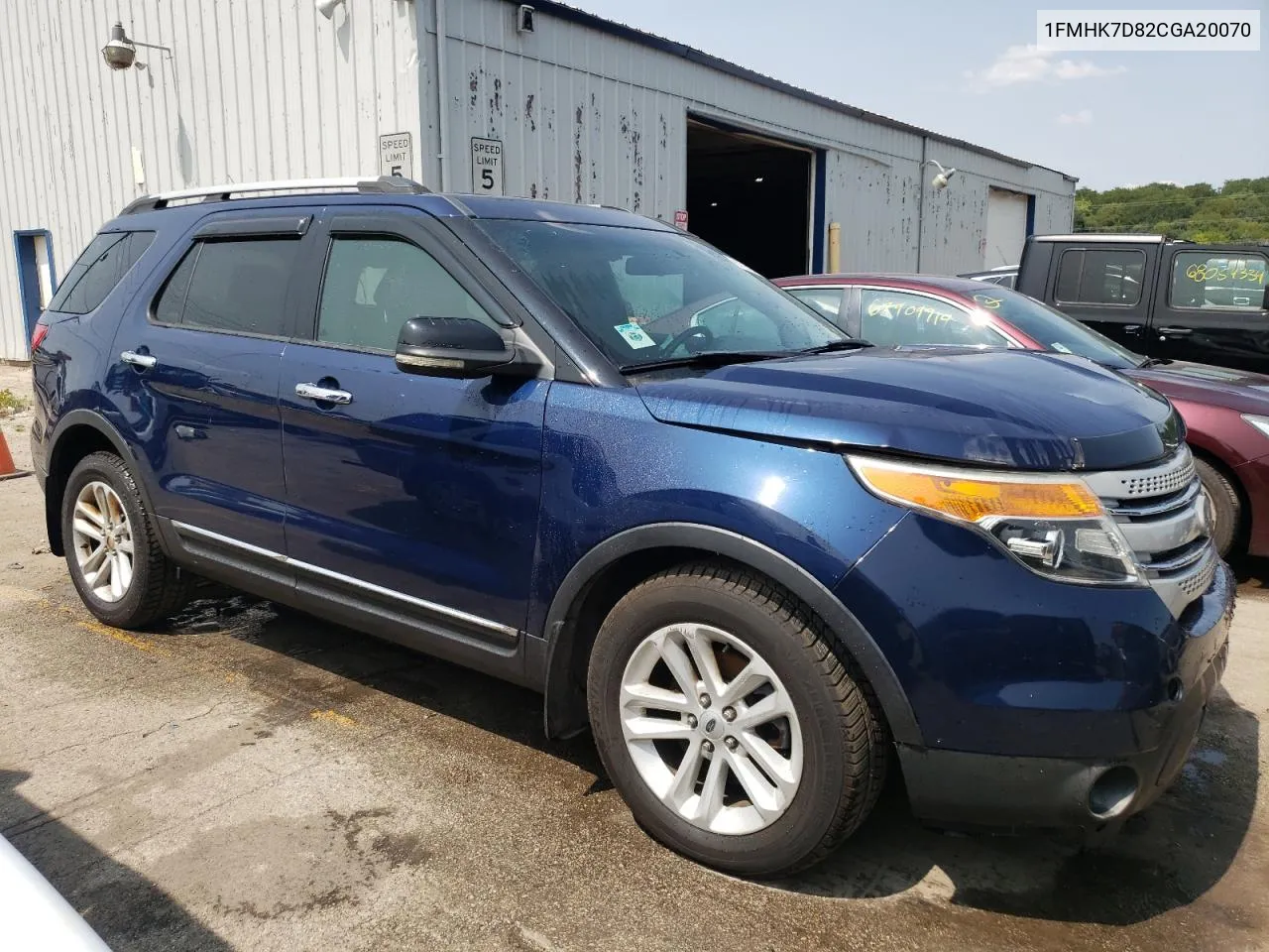 2012 Ford Explorer Xlt VIN: 1FMHK7D82CGA20070 Lot: 67256434