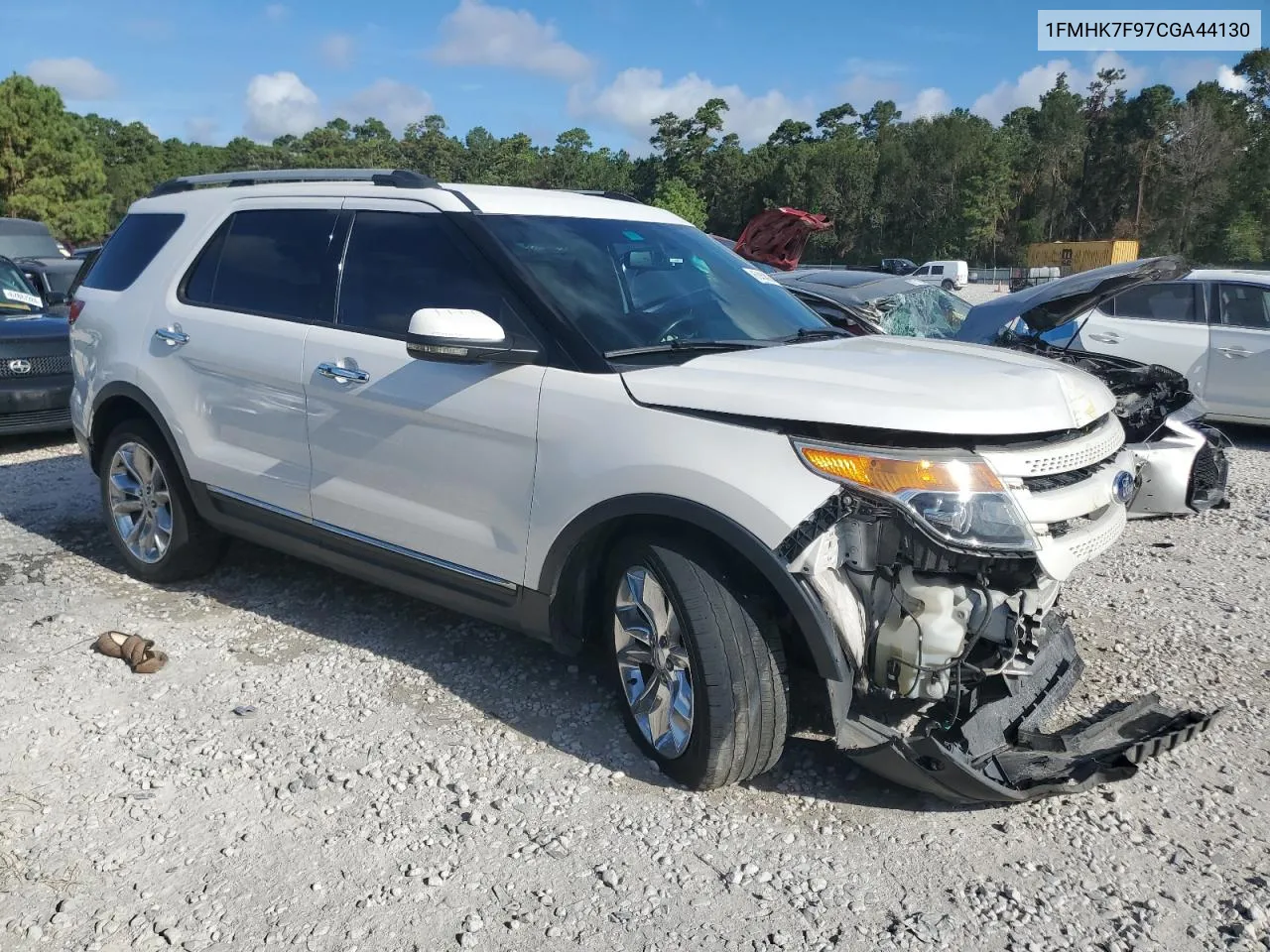 2012 Ford Explorer Limited VIN: 1FMHK7F97CGA44130 Lot: 67452924