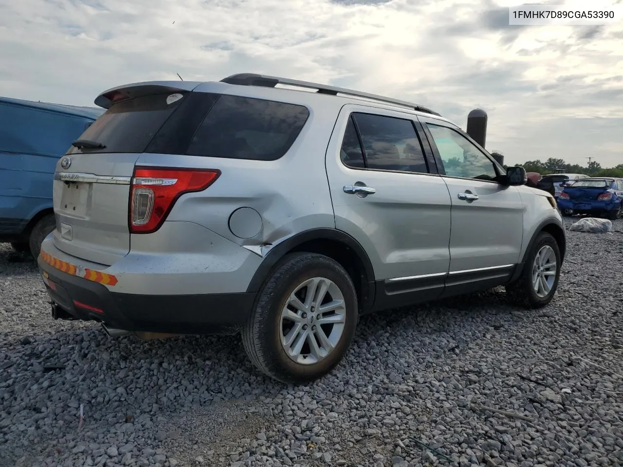 2012 Ford Explorer Xlt VIN: 1FMHK7D89CGA53390 Lot: 67486954