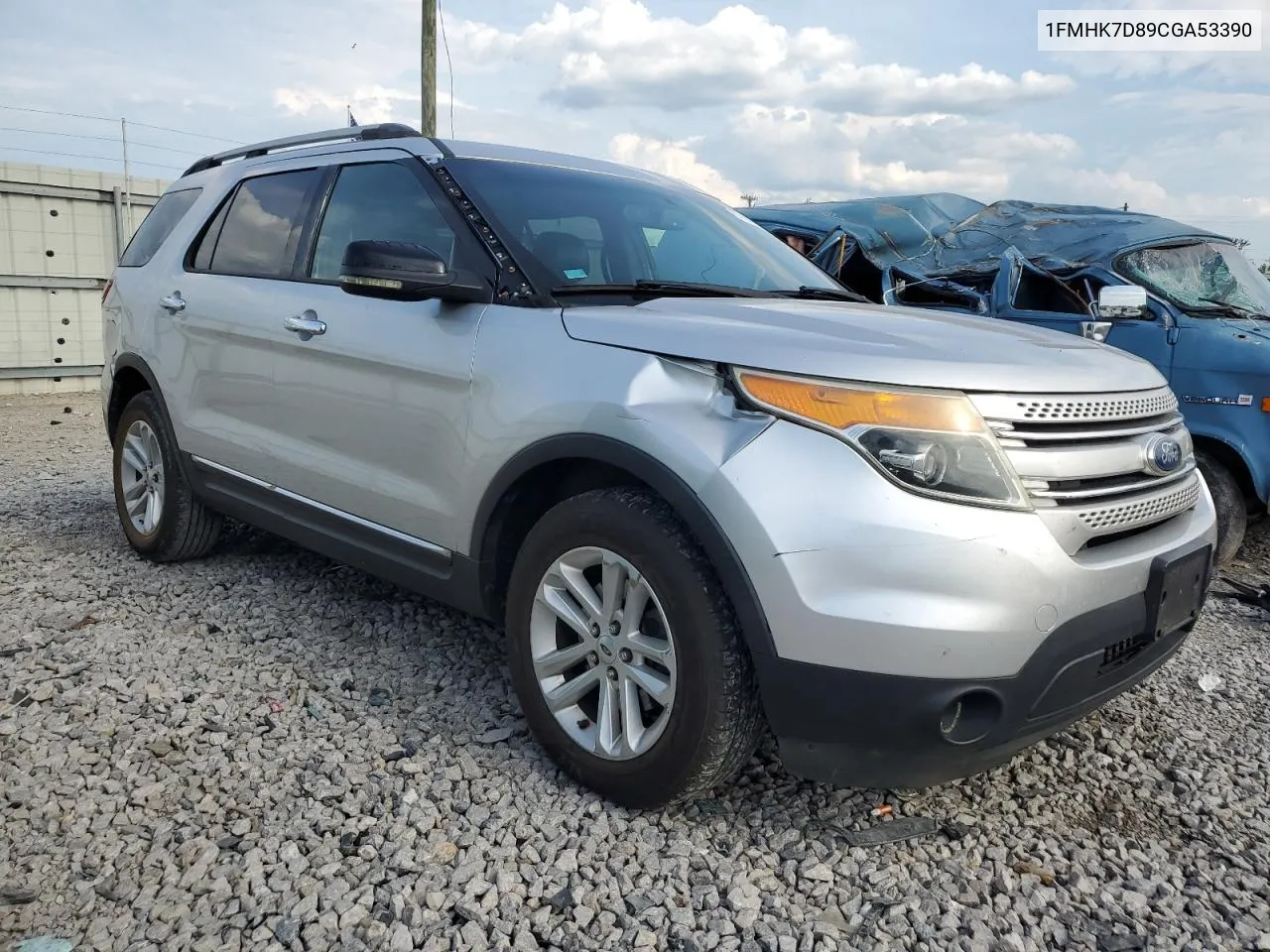 2012 Ford Explorer Xlt VIN: 1FMHK7D89CGA53390 Lot: 67486954