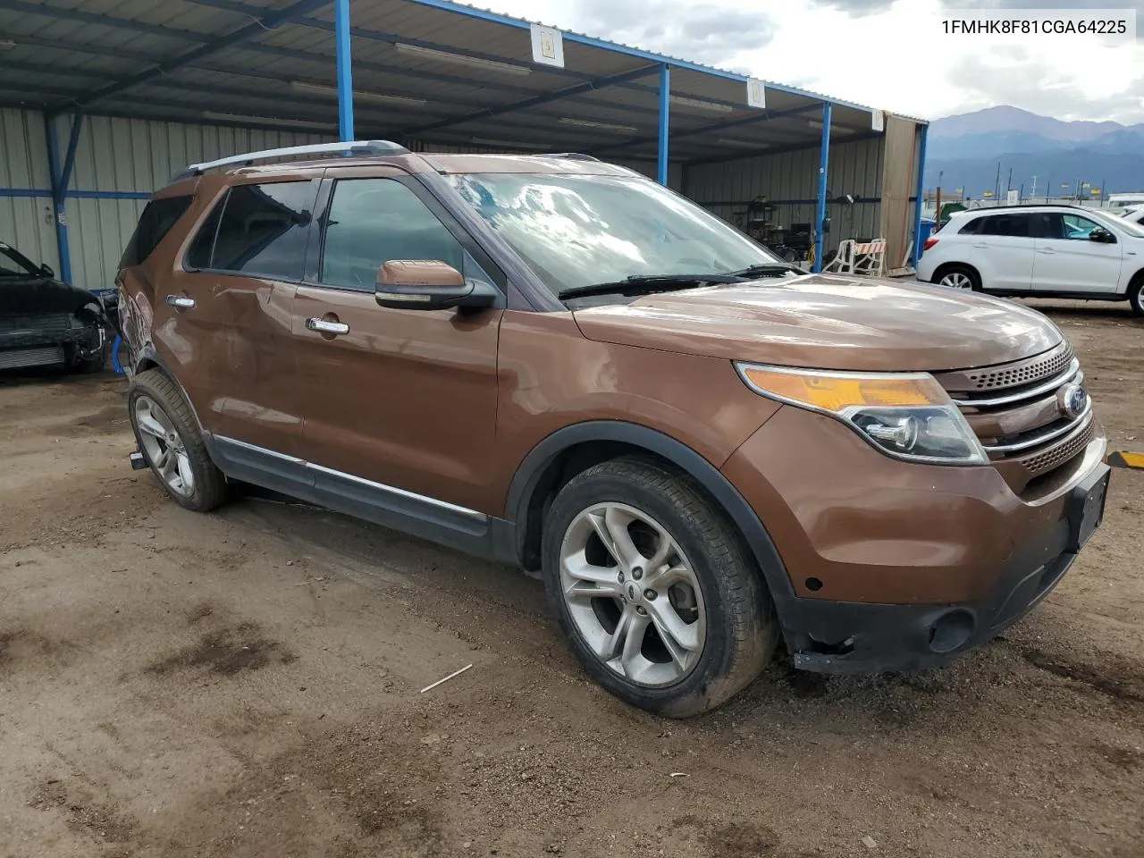 2012 Ford Explorer Limited VIN: 1FMHK8F81CGA64225 Lot: 67508394