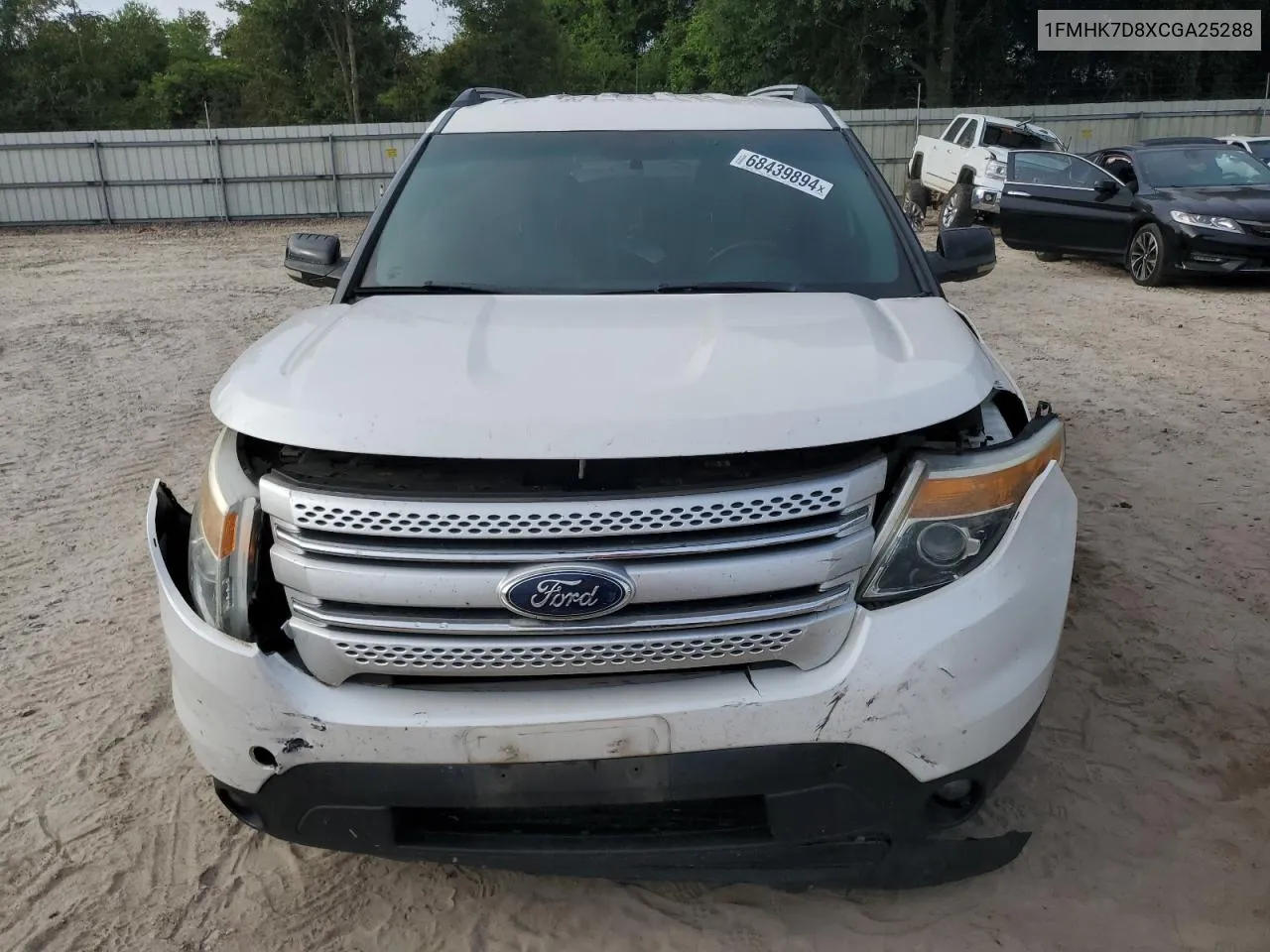 2012 Ford Explorer Xlt VIN: 1FMHK7D8XCGA25288 Lot: 68439894