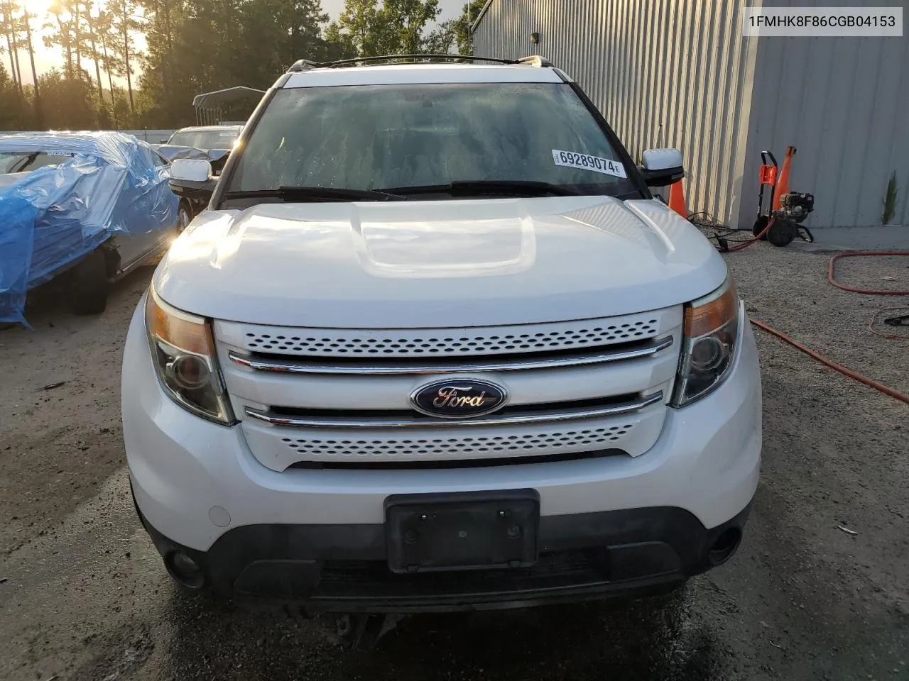 2012 Ford Explorer Limited VIN: 1FMHK8F86CGB04153 Lot: 69289074