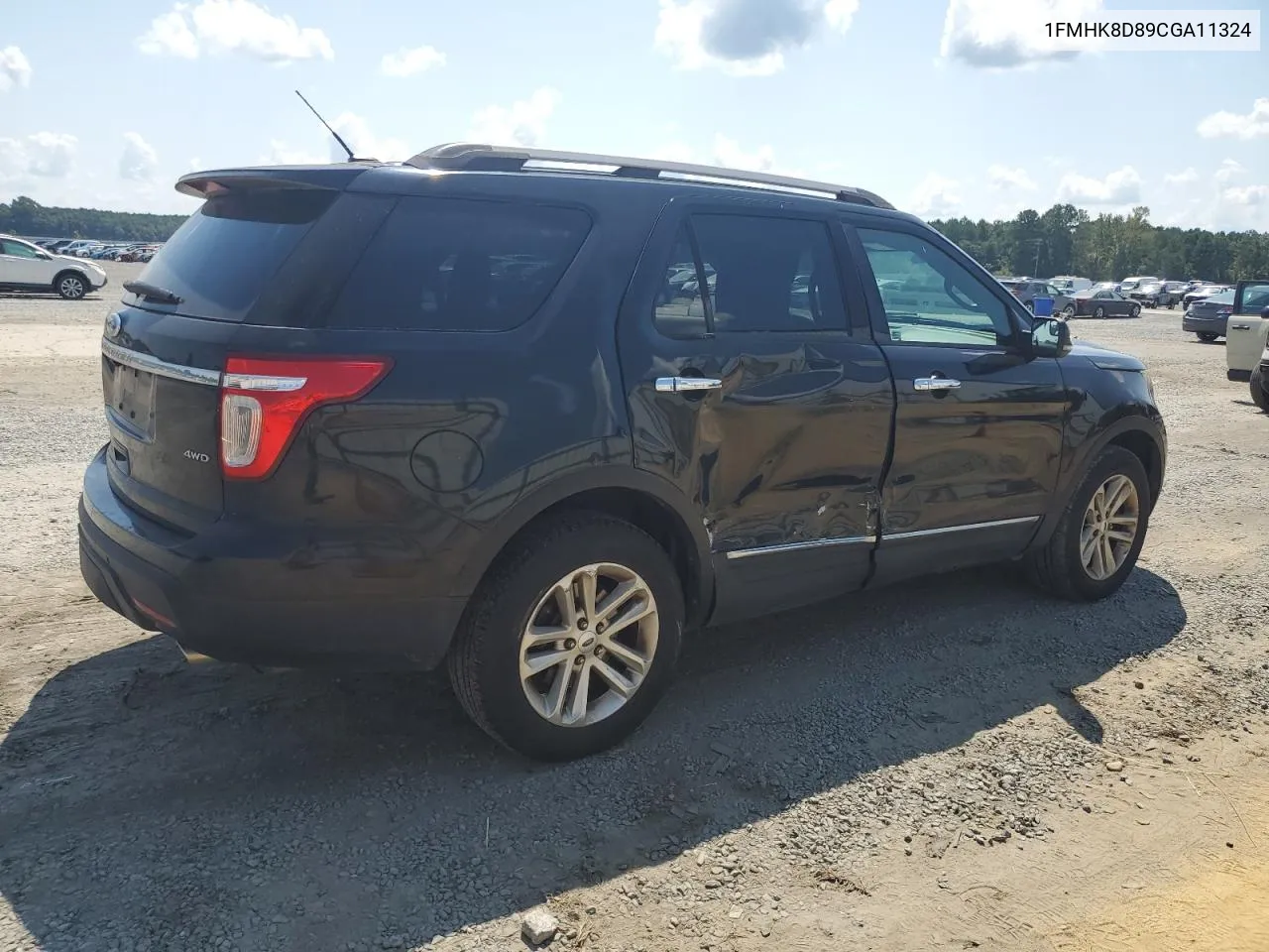 2012 Ford Explorer Xlt VIN: 1FMHK8D89CGA11324 Lot: 69392754