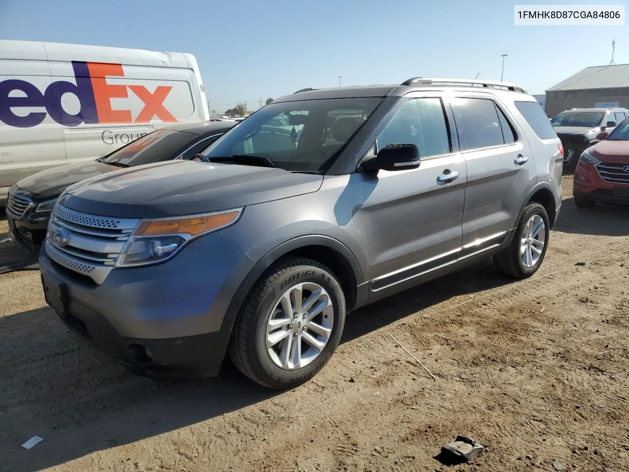 2012 Ford Explorer Xlt VIN: 1FMHK8D87CGA84806 Lot: 69754294