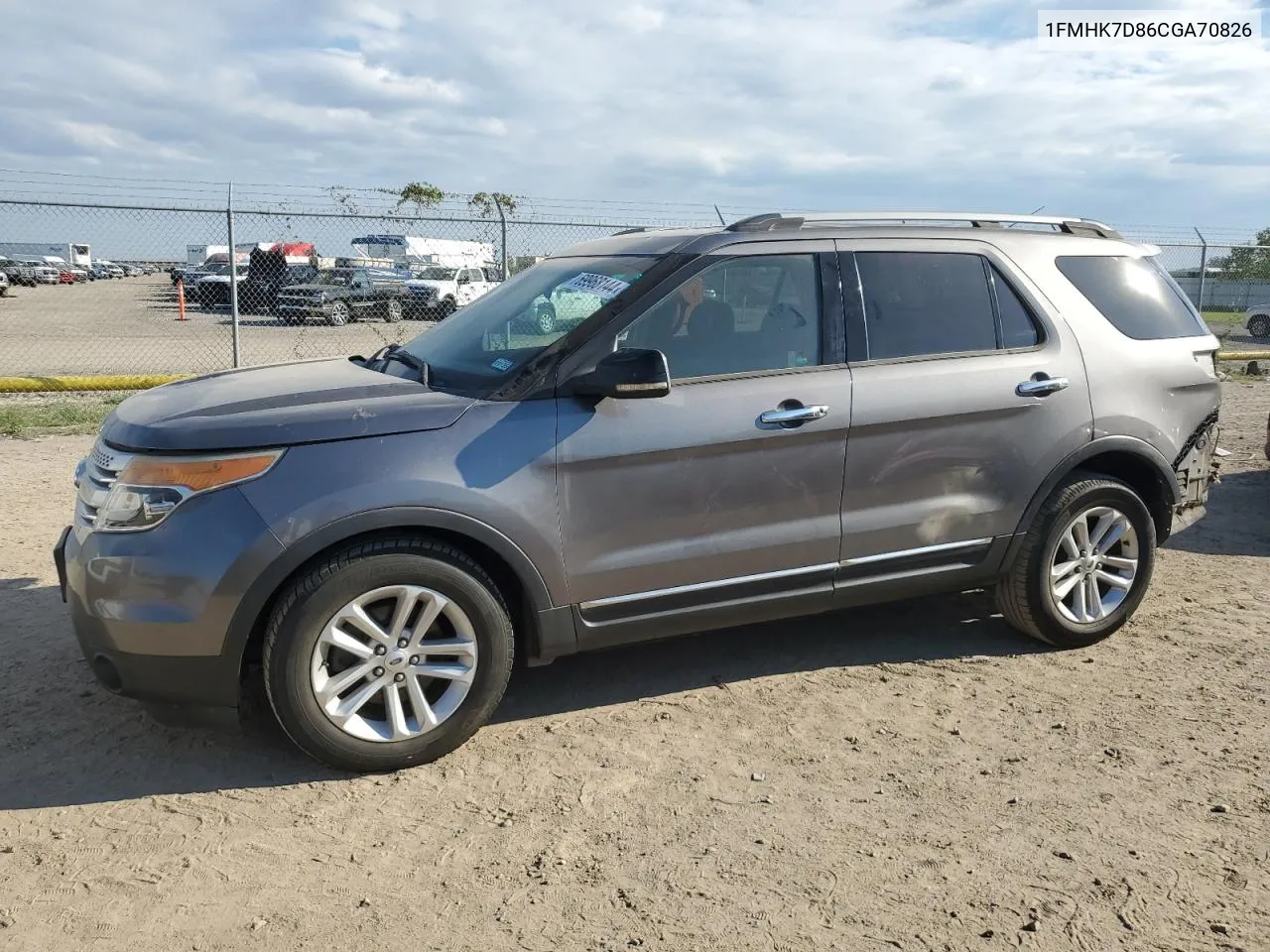 2012 Ford Explorer Xlt VIN: 1FMHK7D86CGA70826 Lot: 69968144