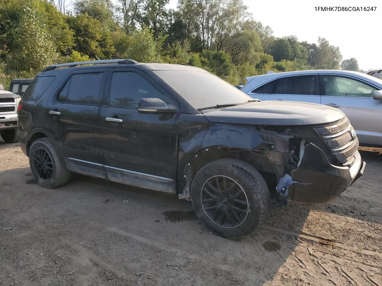 2012 Ford Explorer Xlt VIN: 1FMHK7D86CGA16247 Lot: 70297504