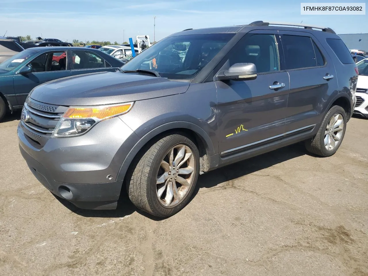 2012 Ford Explorer Limited VIN: 1FMHK8F87CGA93082 Lot: 70430634