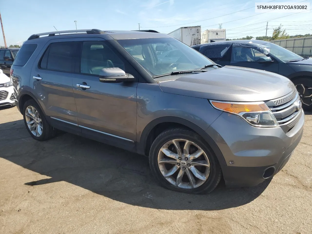 1FMHK8F87CGA93082 2012 Ford Explorer Limited