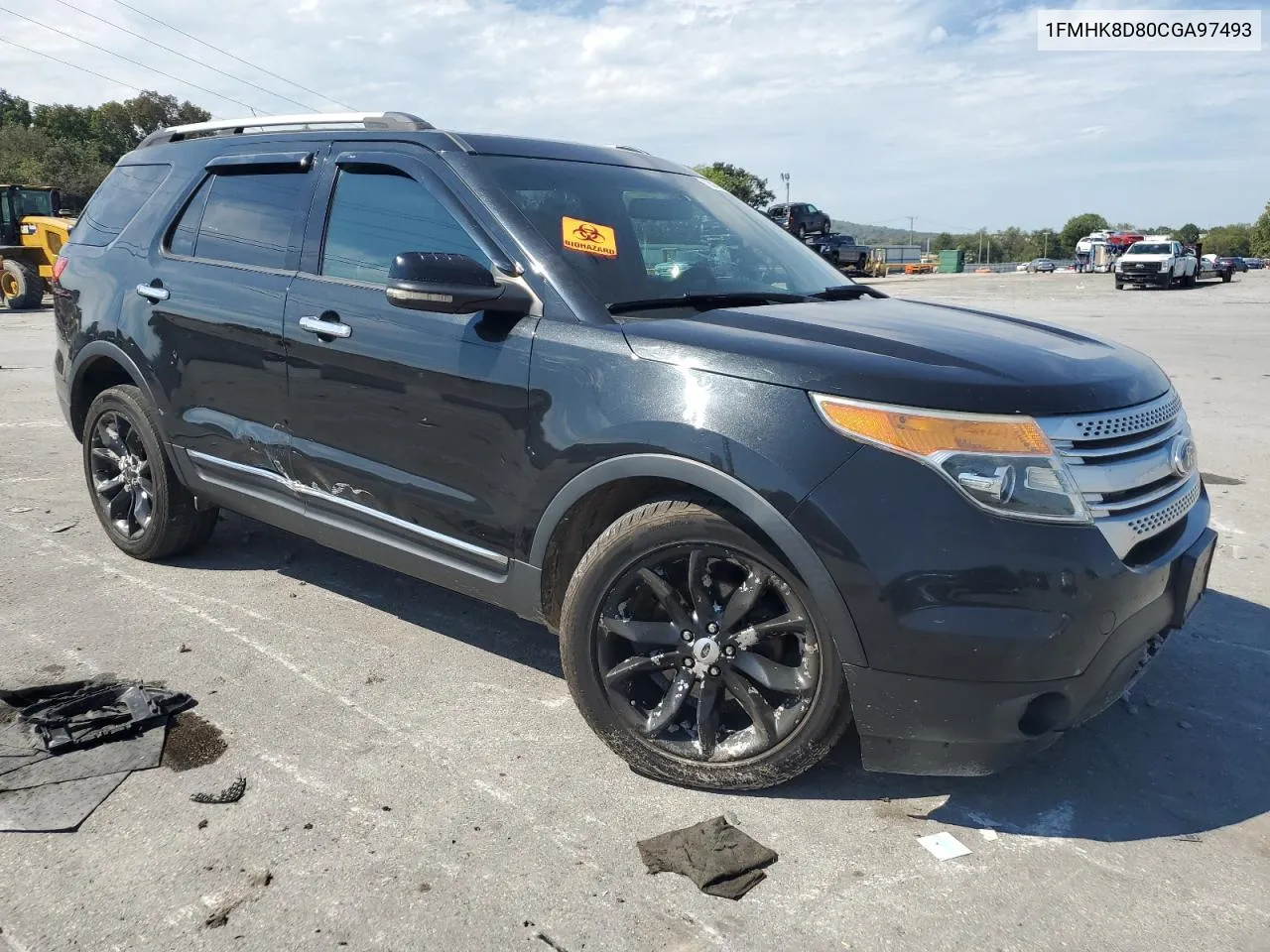 2012 Ford Explorer Xlt VIN: 1FMHK8D80CGA97493 Lot: 70564284