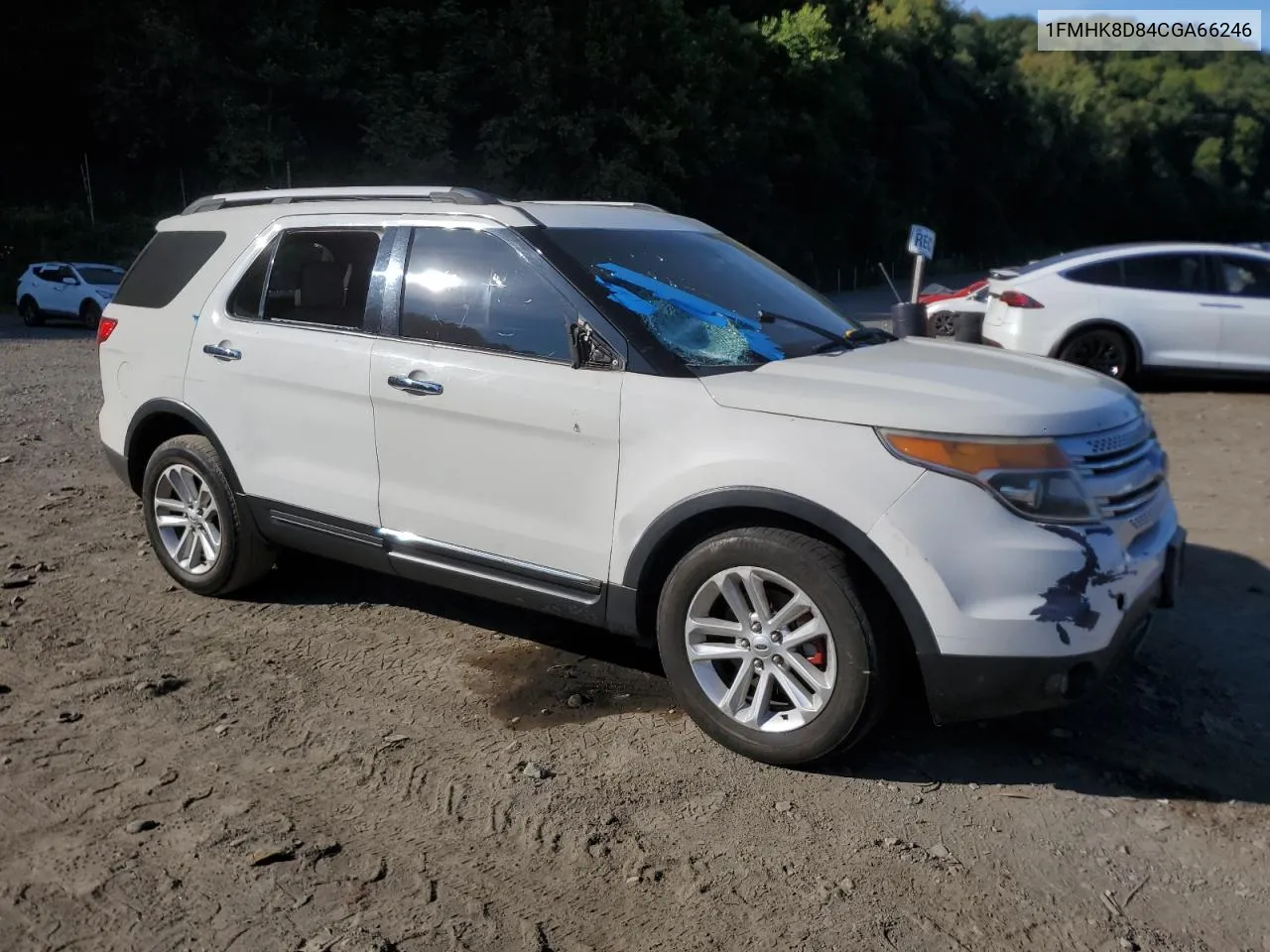 2012 Ford Explorer Xlt VIN: 1FMHK8D84CGA66246 Lot: 71186814