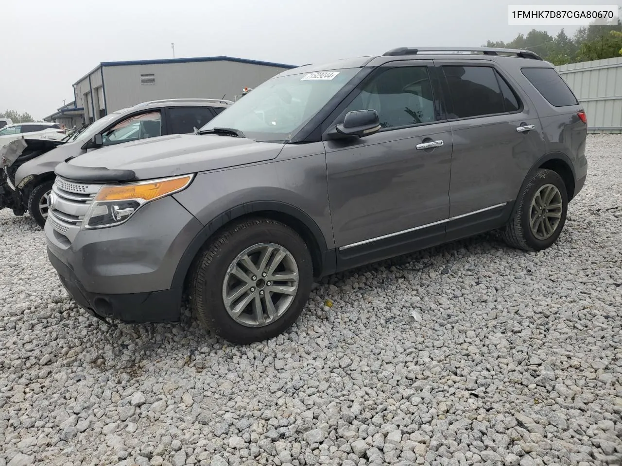 2012 Ford Explorer Xlt VIN: 1FMHK7D87CGA80670 Lot: 71529244