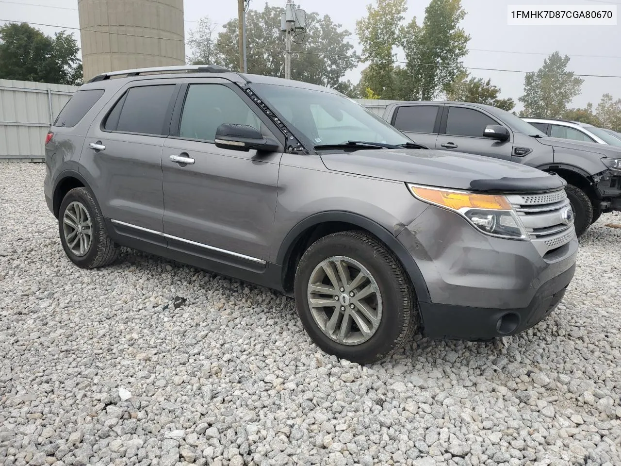 2012 Ford Explorer Xlt VIN: 1FMHK7D87CGA80670 Lot: 71529244