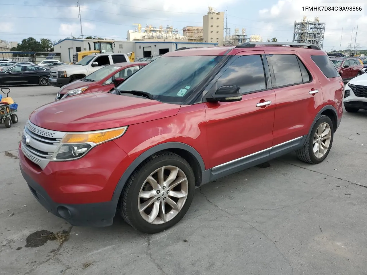 1FMHK7D84CGA98866 2012 Ford Explorer Xlt