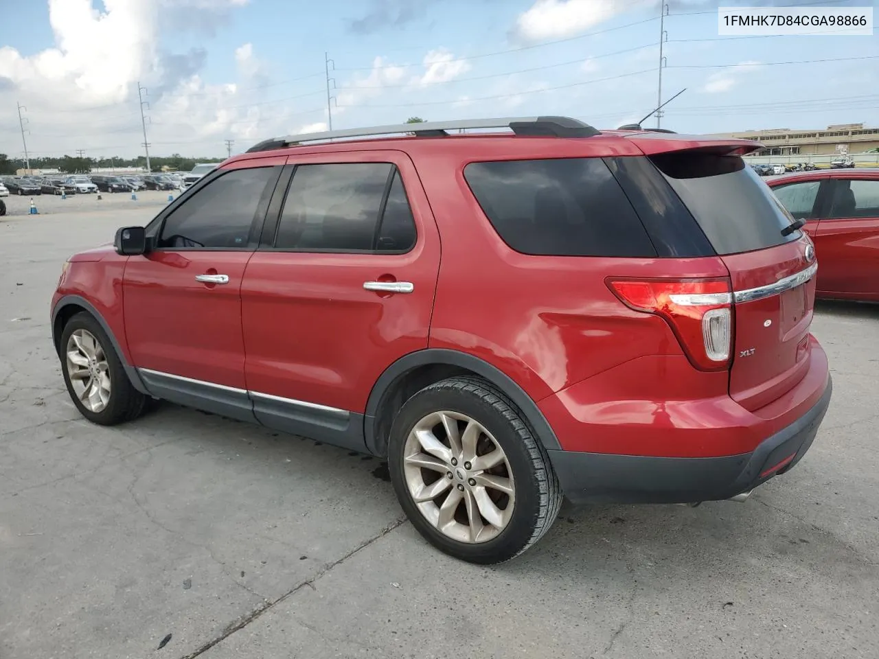 1FMHK7D84CGA98866 2012 Ford Explorer Xlt