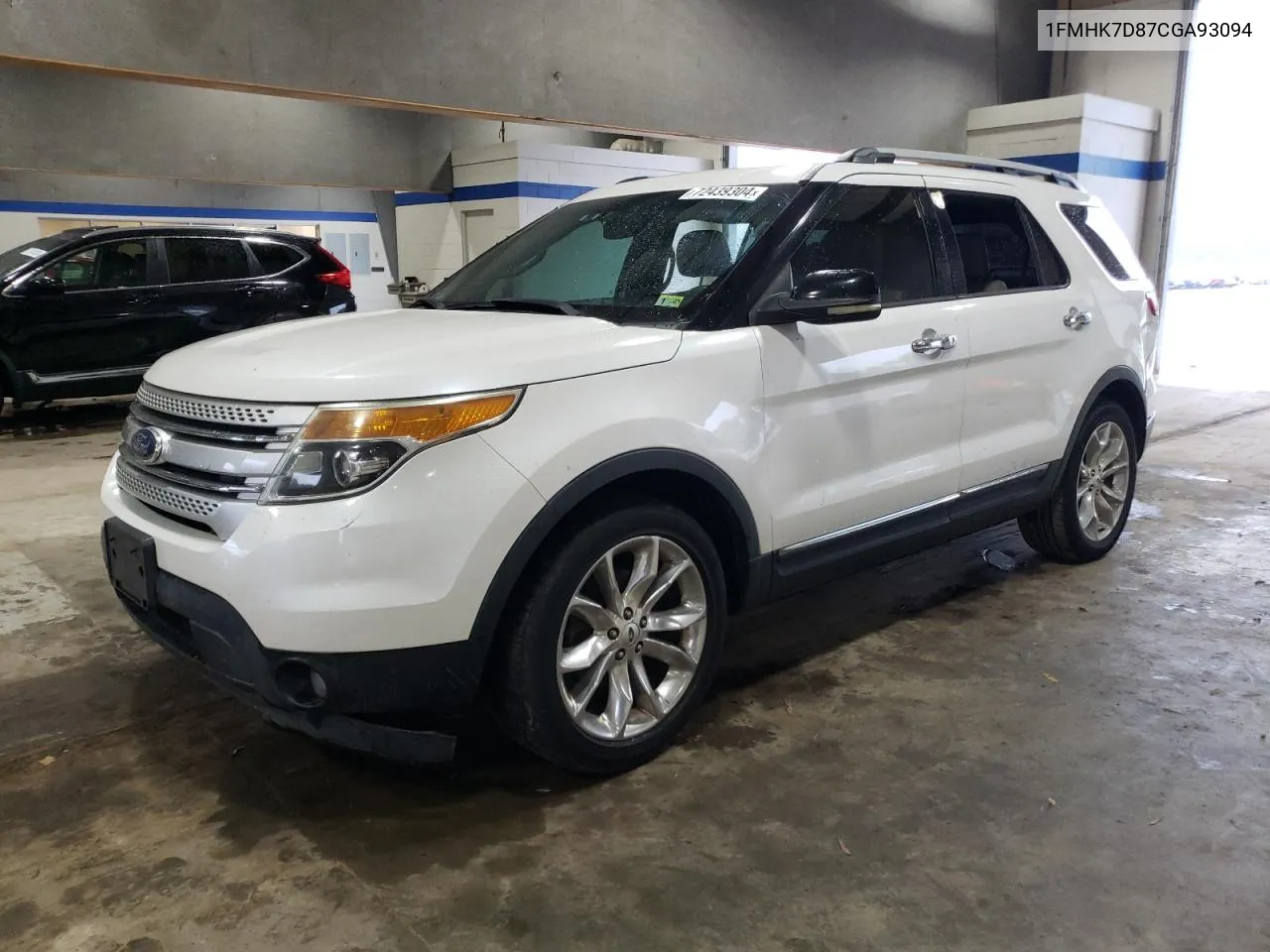 2012 Ford Explorer Xlt VIN: 1FMHK7D87CGA93094 Lot: 72439304