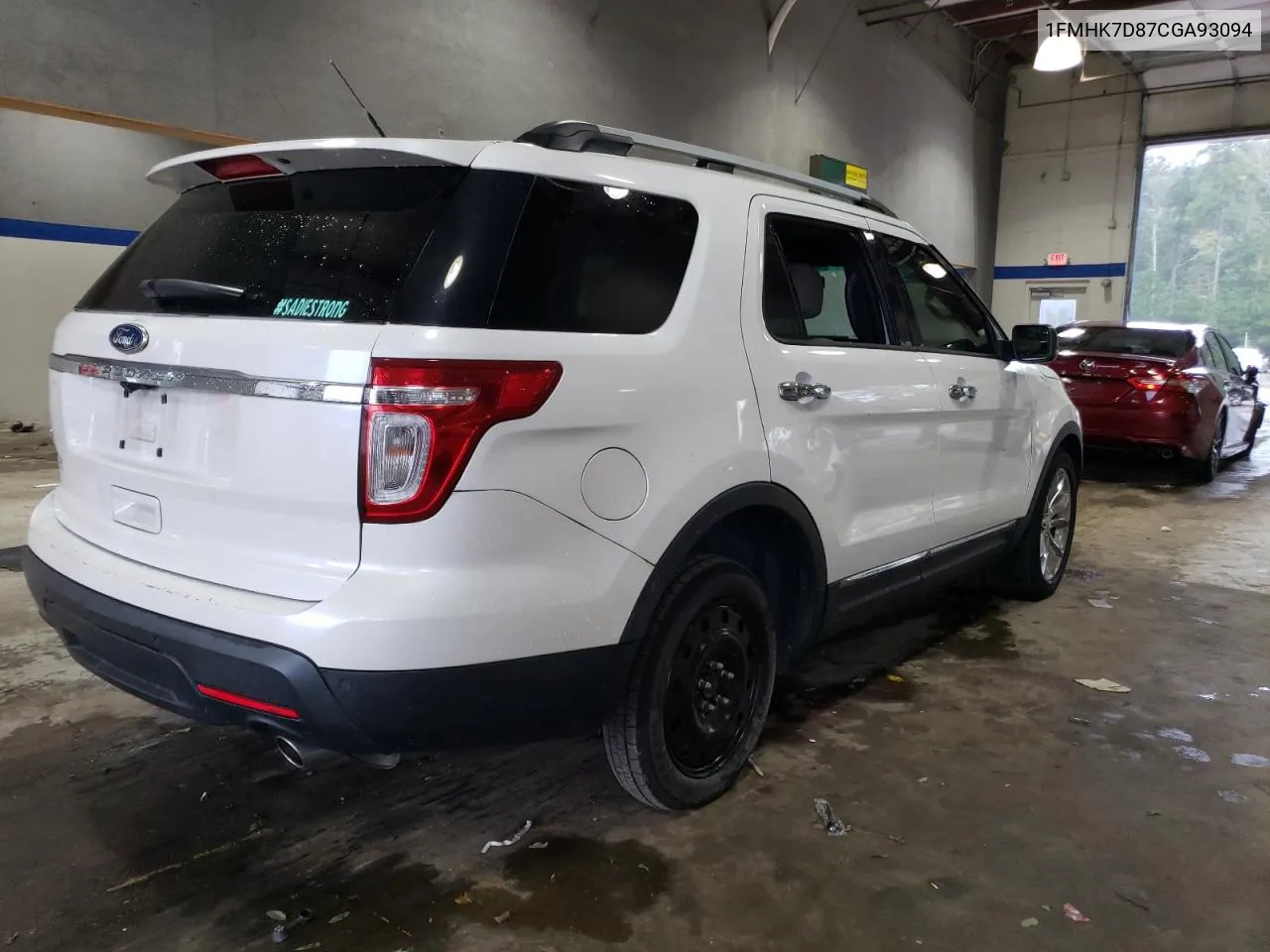 2012 Ford Explorer Xlt VIN: 1FMHK7D87CGA93094 Lot: 72439304