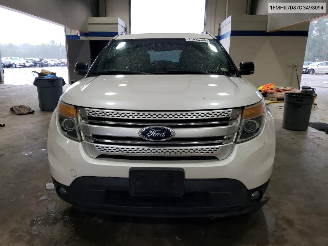 2012 Ford Explorer Xlt VIN: 1FMHK7D87CGA93094 Lot: 72439304