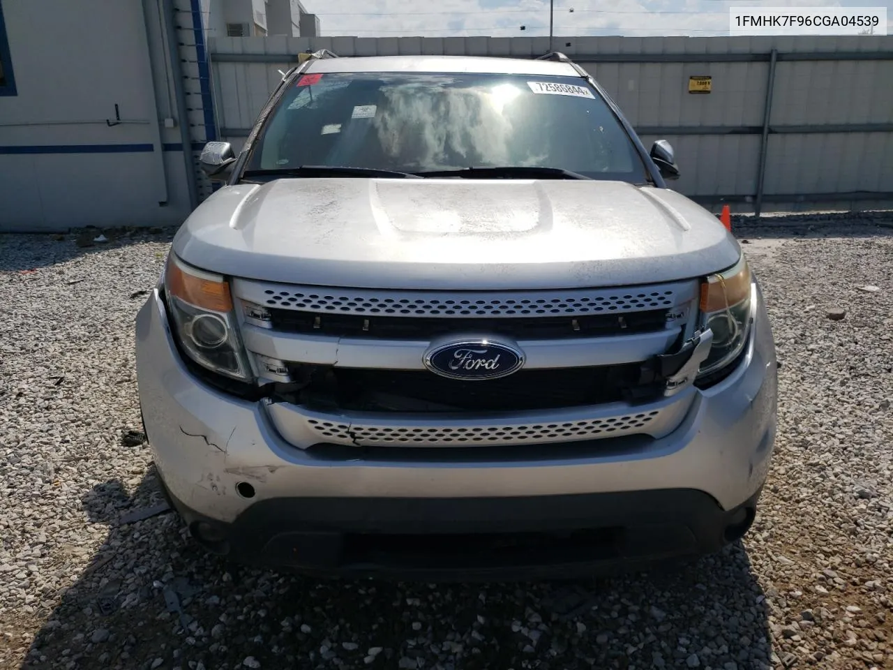 1FMHK7F96CGA04539 2012 Ford Explorer Limited