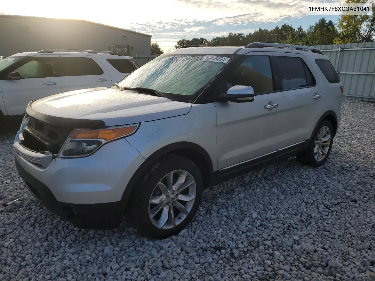 2012 Ford Explorer Limited VIN: 1FMHK7F8XCGA31041 Lot: 72695454