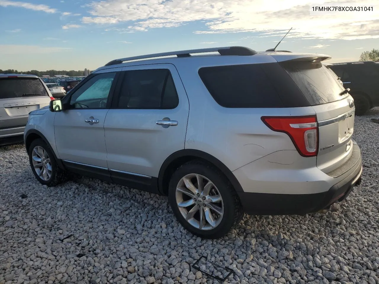 2012 Ford Explorer Limited VIN: 1FMHK7F8XCGA31041 Lot: 72695454