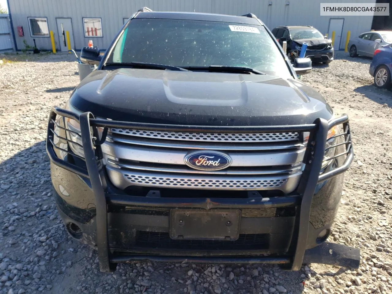 2012 Ford Explorer Xlt VIN: 1FMHK8D80CGA43577 Lot: 72859784