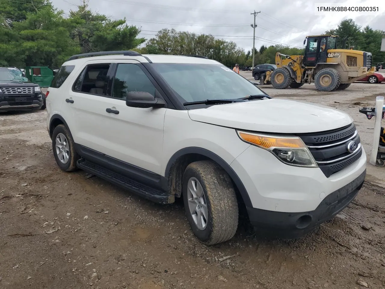 2012 Ford Explorer VIN: 1FMHK8B84CGB00351 Lot: 73465874