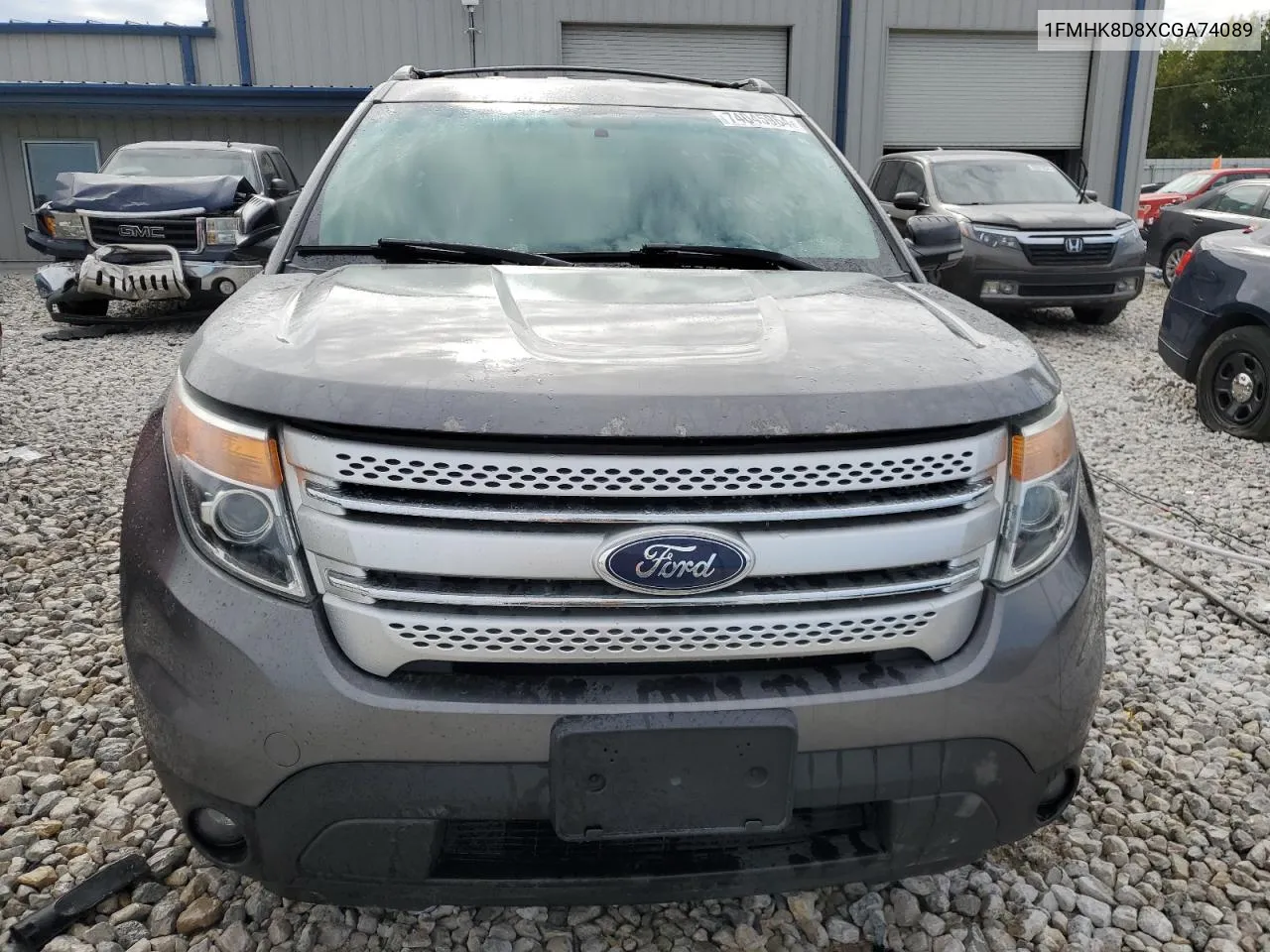 2012 Ford Explorer Xlt VIN: 1FMHK8D8XCGA74089 Lot: 74045964