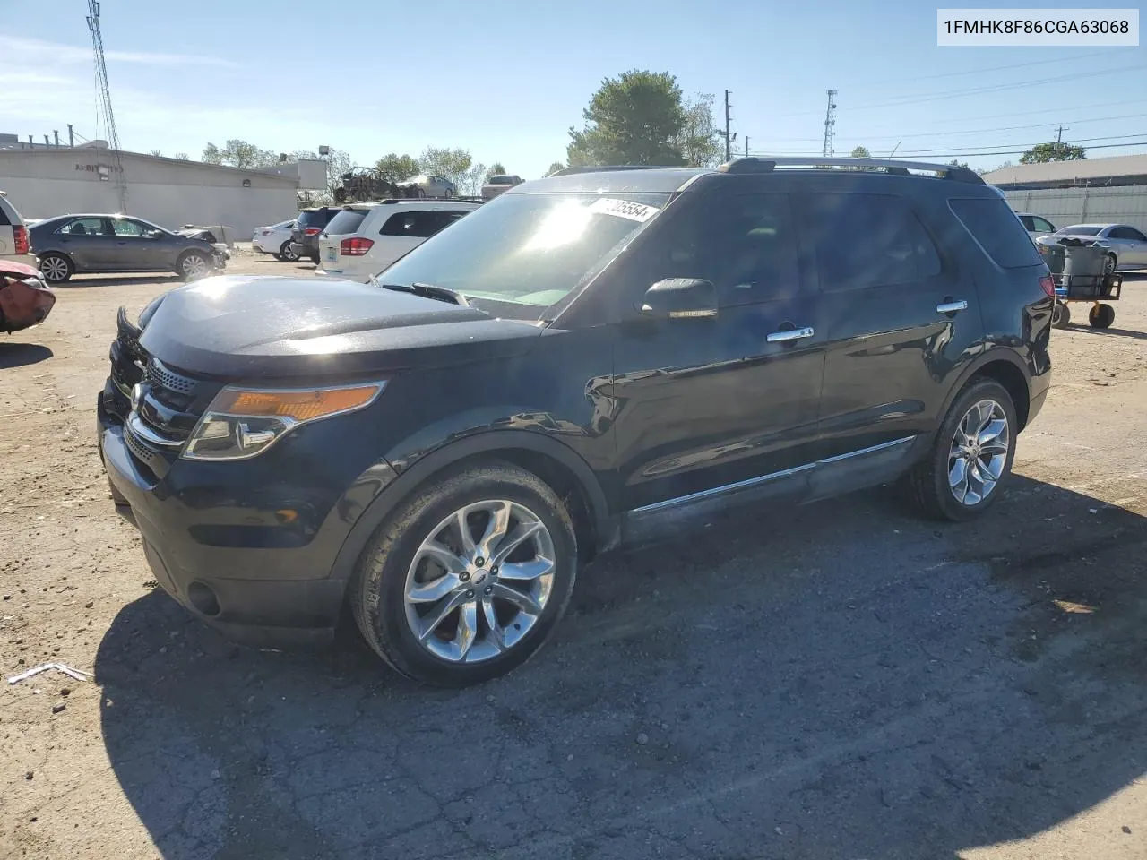 1FMHK8F86CGA63068 2012 Ford Explorer Limited