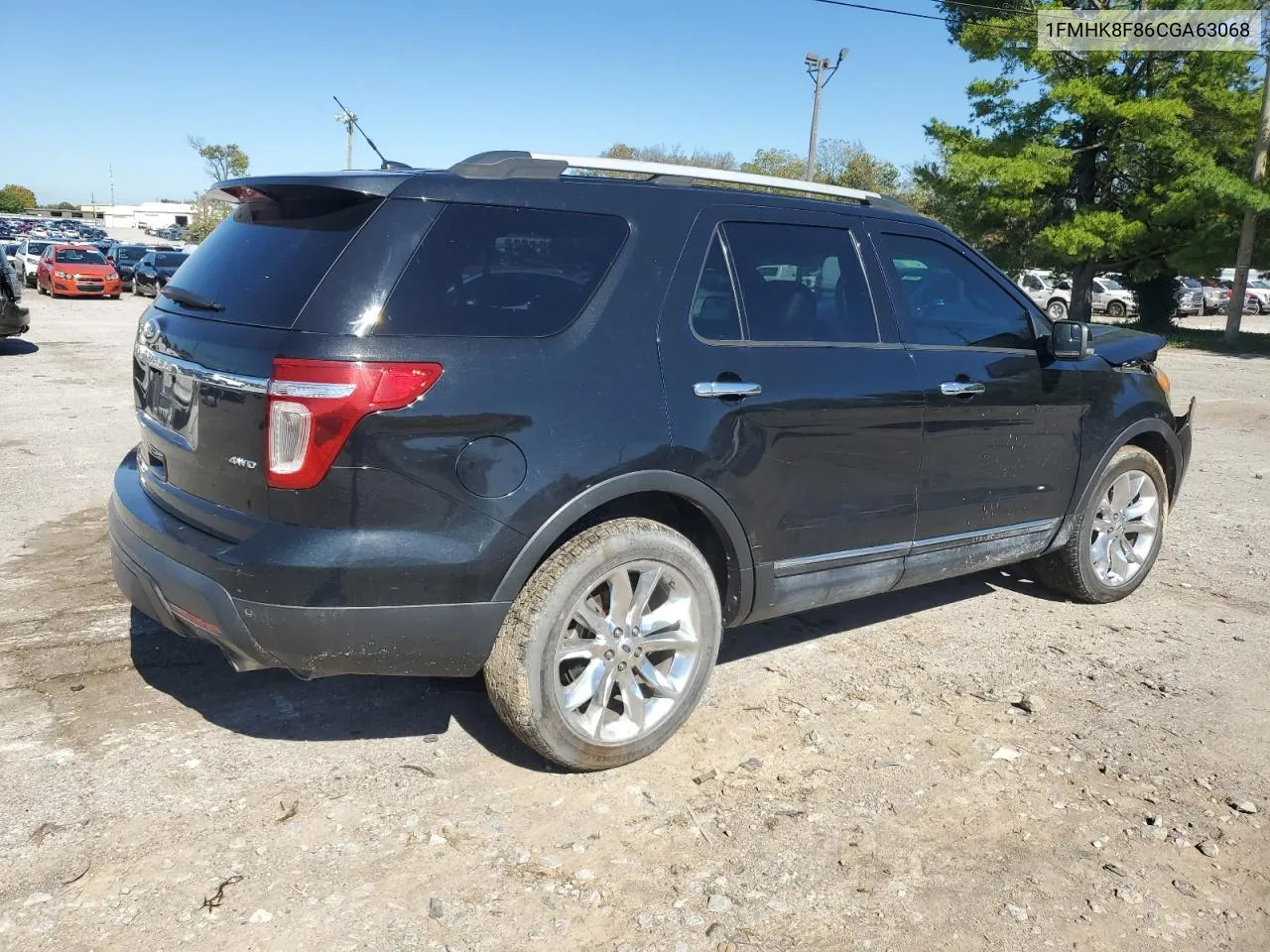 1FMHK8F86CGA63068 2012 Ford Explorer Limited