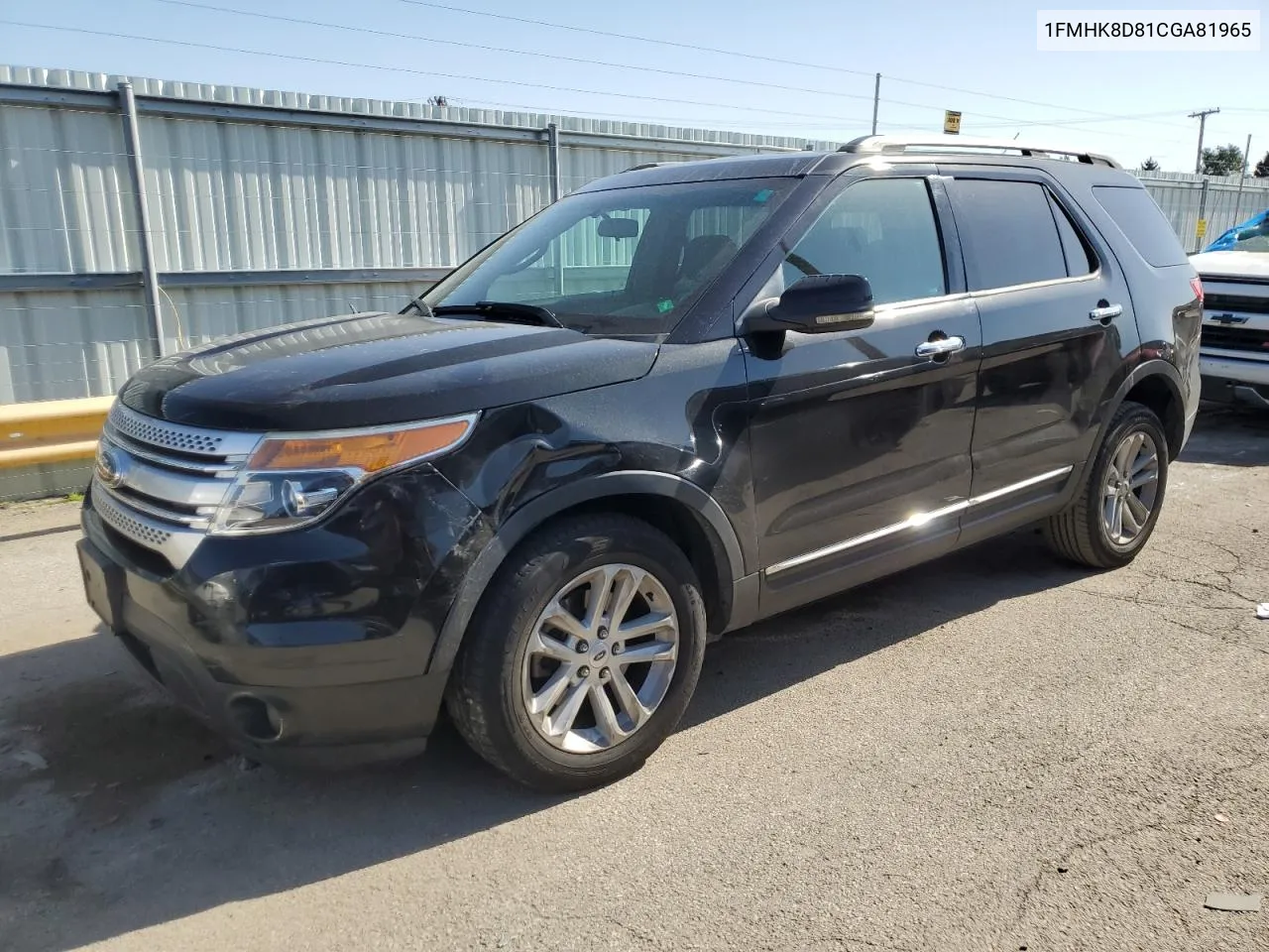 2012 Ford Explorer Xlt VIN: 1FMHK8D81CGA81965 Lot: 74246464