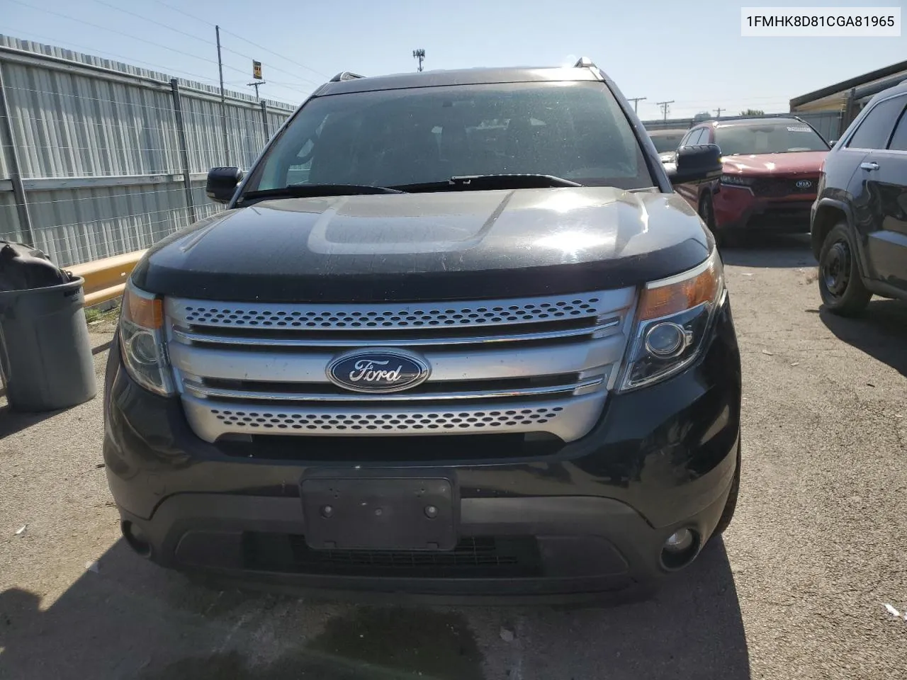 2012 Ford Explorer Xlt VIN: 1FMHK8D81CGA81965 Lot: 74246464