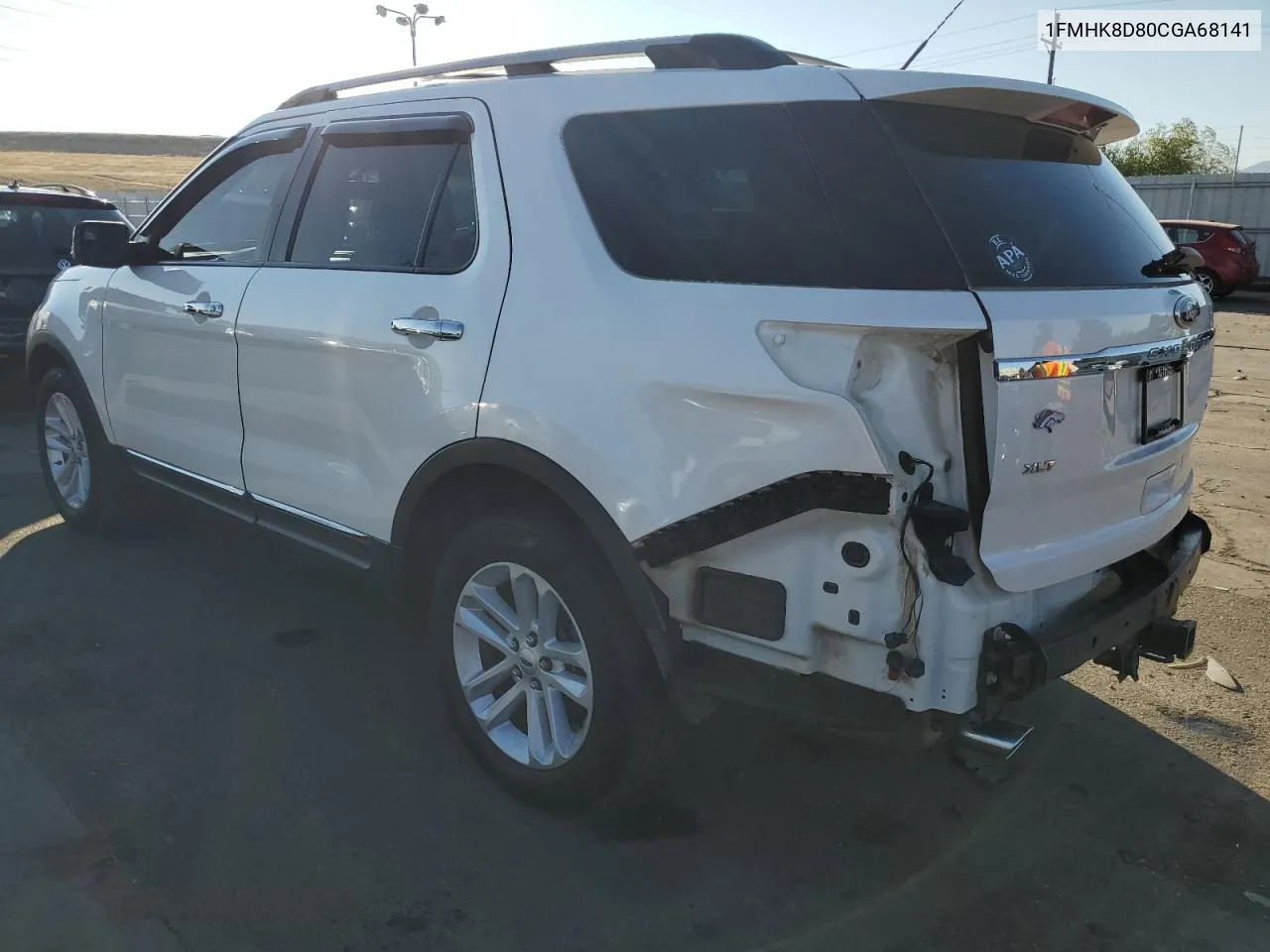 2012 Ford Explorer Xlt VIN: 1FMHK8D80CGA68141 Lot: 74324934