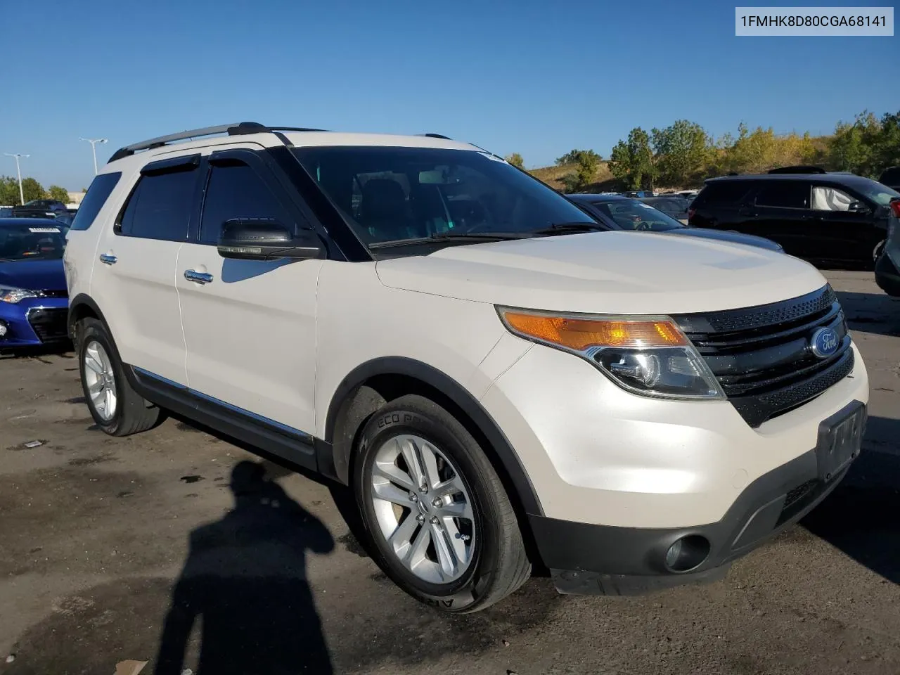 2012 Ford Explorer Xlt VIN: 1FMHK8D80CGA68141 Lot: 74324934