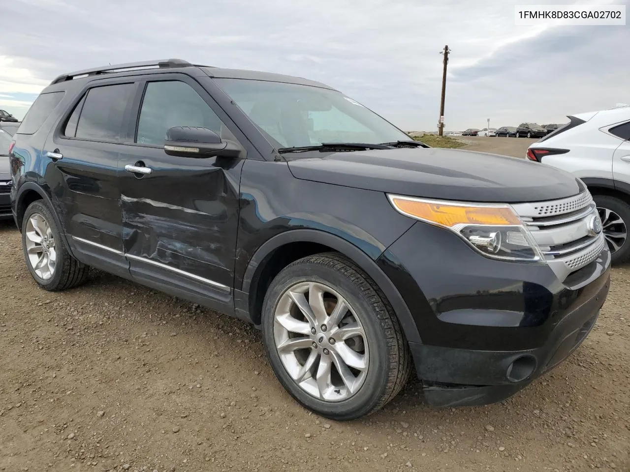 2012 Ford Explorer Xlt VIN: 1FMHK8D83CGA02702 Lot: 74486414