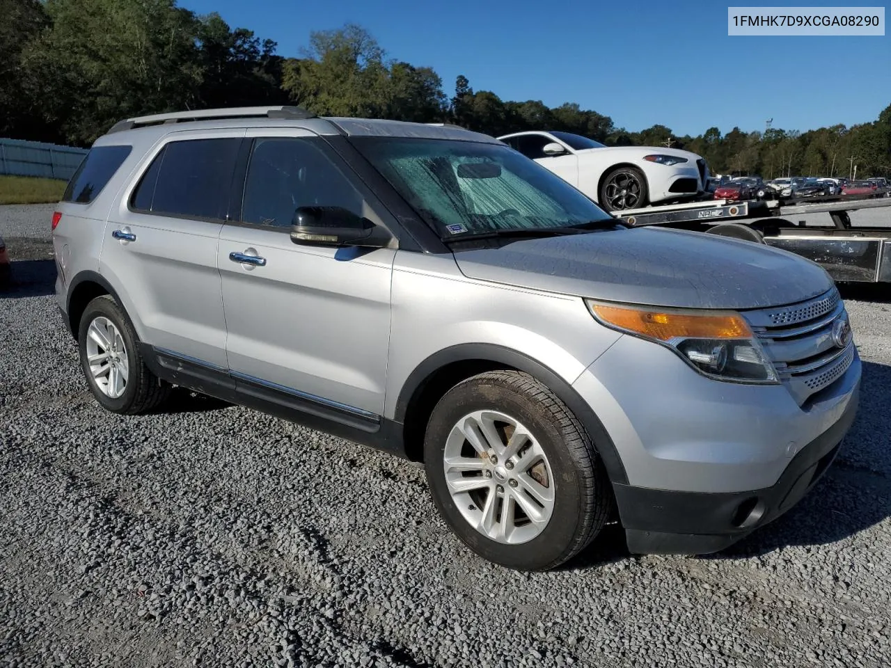 2012 Ford Explorer Xlt VIN: 1FMHK7D9XCGA08290 Lot: 74877254