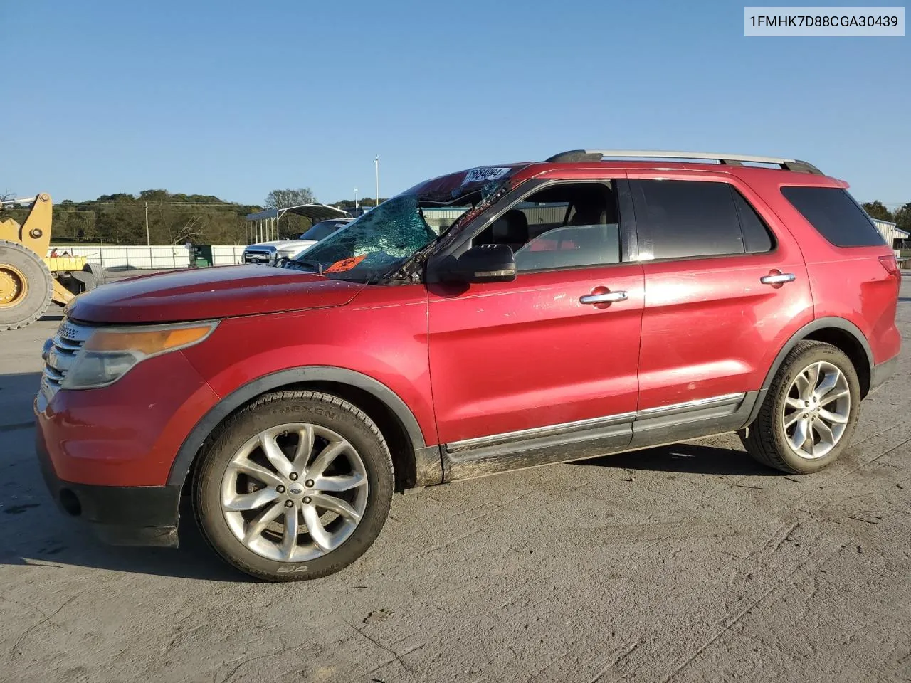 2012 Ford Explorer Xlt VIN: 1FMHK7D88CGA30439 Lot: 75684094