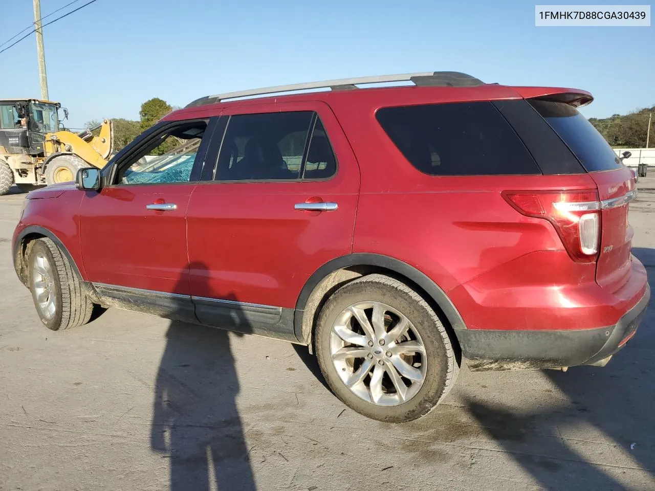 2012 Ford Explorer Xlt VIN: 1FMHK7D88CGA30439 Lot: 75684094