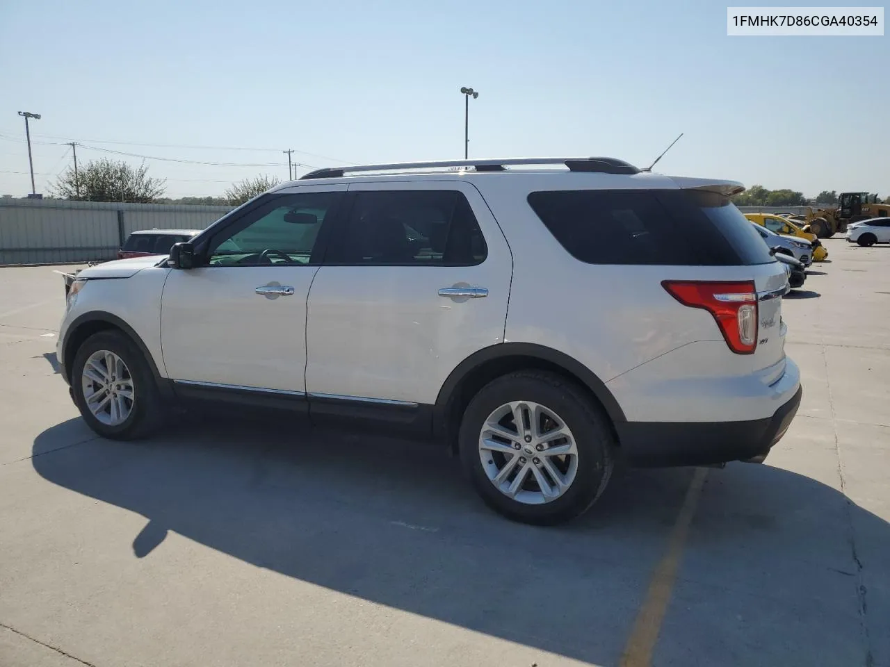 2012 Ford Explorer Xlt VIN: 1FMHK7D86CGA40354 Lot: 75841234