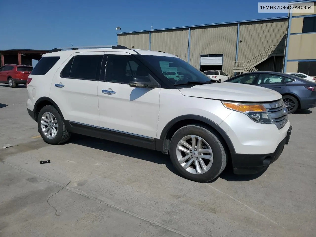 2012 Ford Explorer Xlt VIN: 1FMHK7D86CGA40354 Lot: 75841234