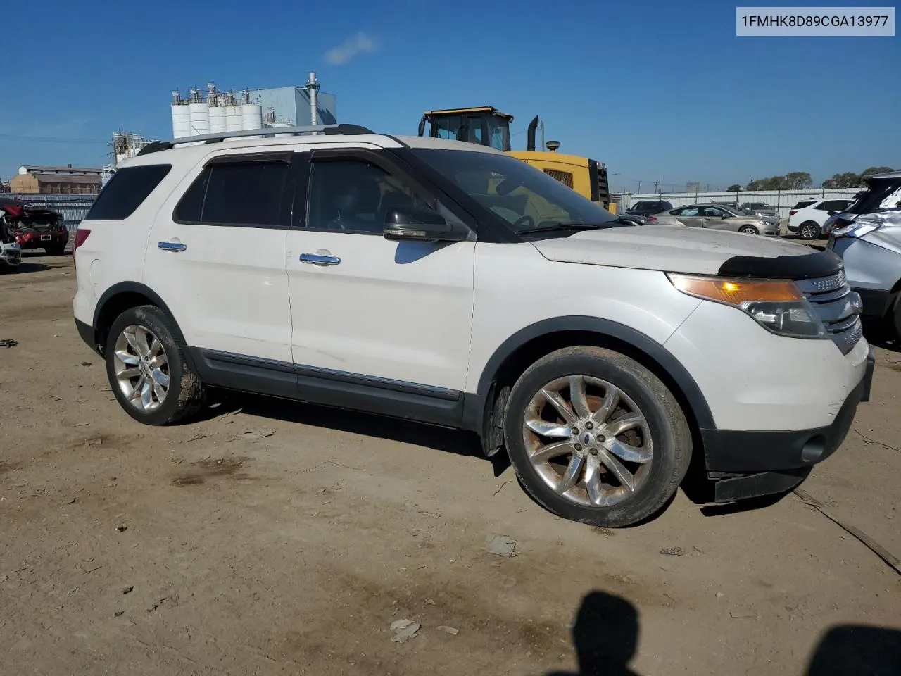 2012 Ford Explorer Xlt VIN: 1FMHK8D89CGA13977 Lot: 76165354