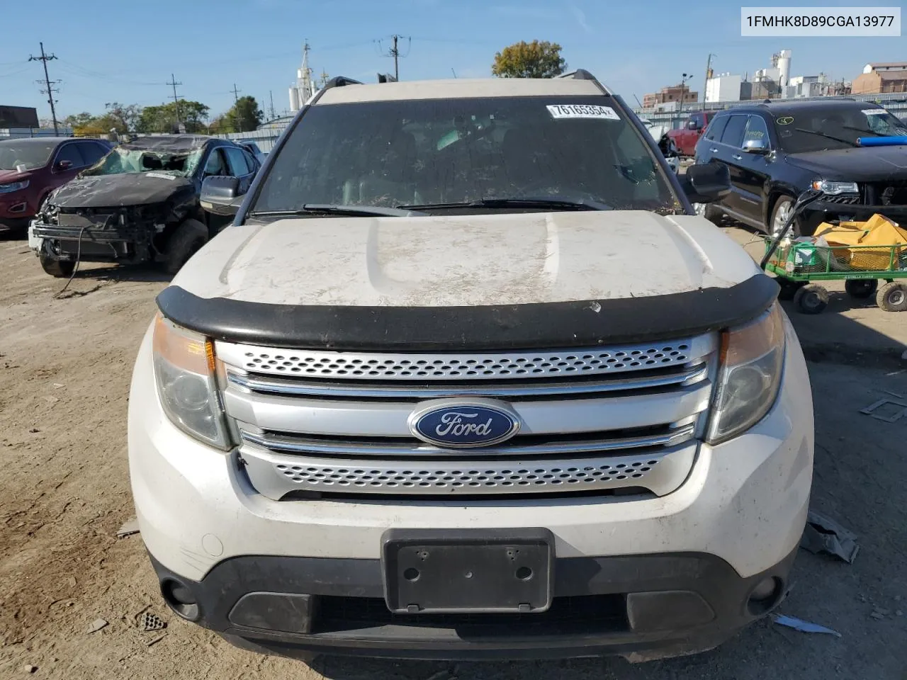 2012 Ford Explorer Xlt VIN: 1FMHK8D89CGA13977 Lot: 76165354