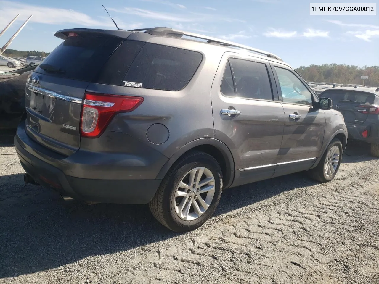 2012 Ford Explorer Xlt VIN: 1FMHK7D97CGA00812 Lot: 76471254