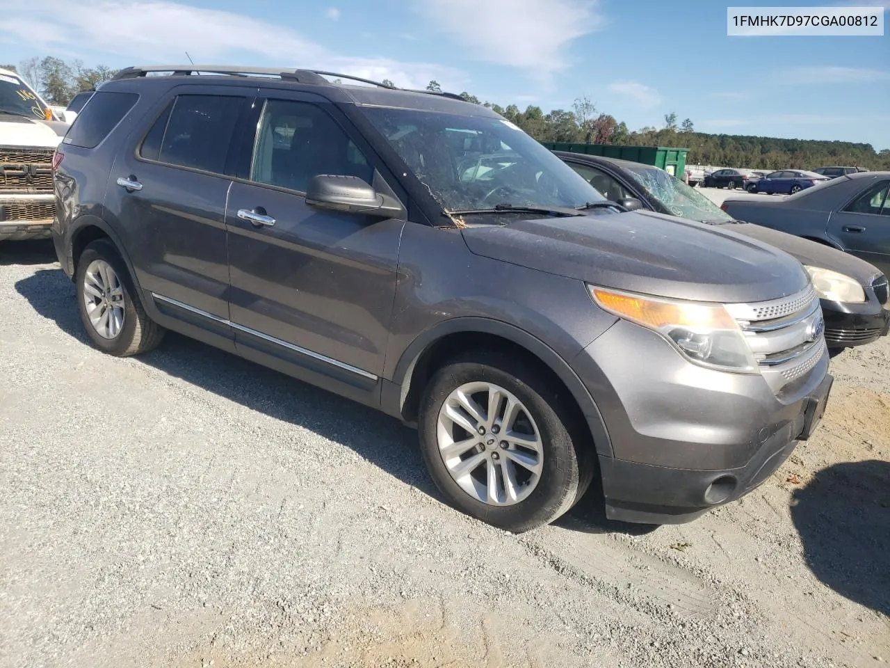 2012 Ford Explorer Xlt VIN: 1FMHK7D97CGA00812 Lot: 76471254