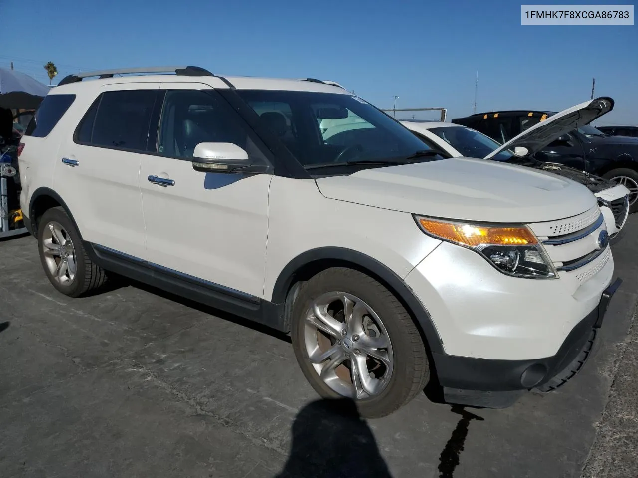 2012 Ford Explorer Limited VIN: 1FMHK7F8XCGA86783 Lot: 76696324