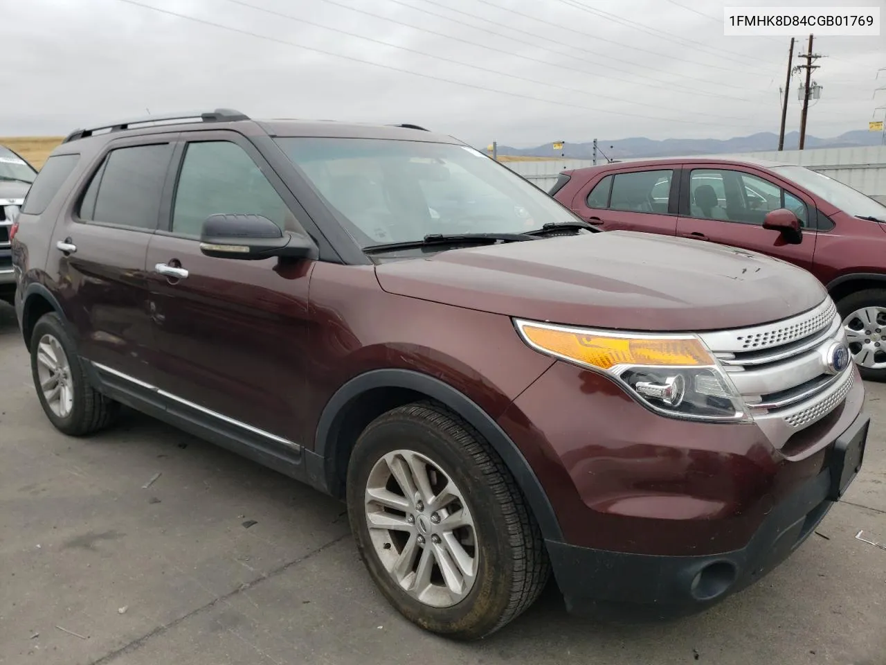 2012 Ford Explorer Xlt VIN: 1FMHK8D84CGB01769 Lot: 76722964