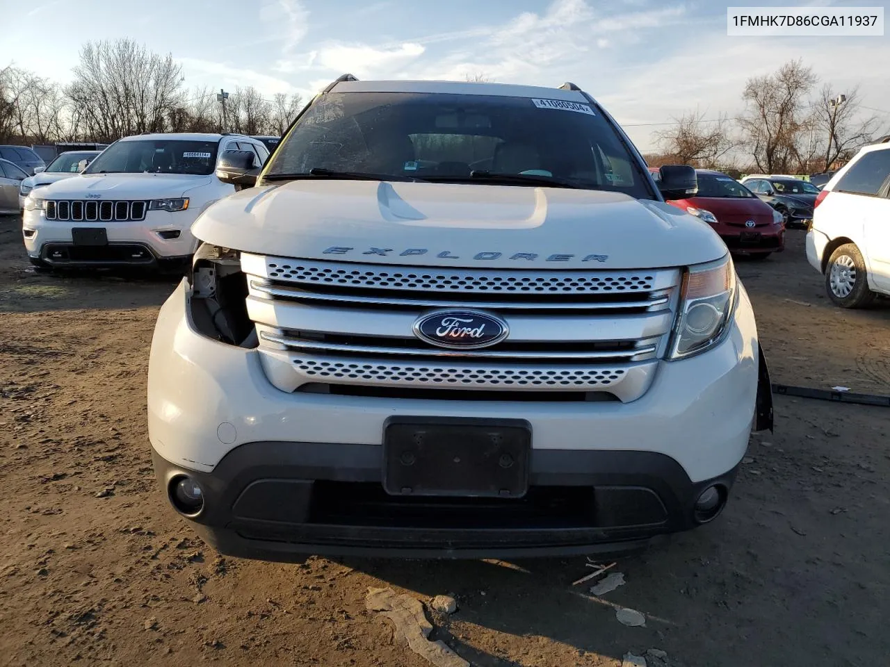 2012 Ford Explorer Xlt VIN: 1FMHK7D86CGA11937 Lot: 77018724