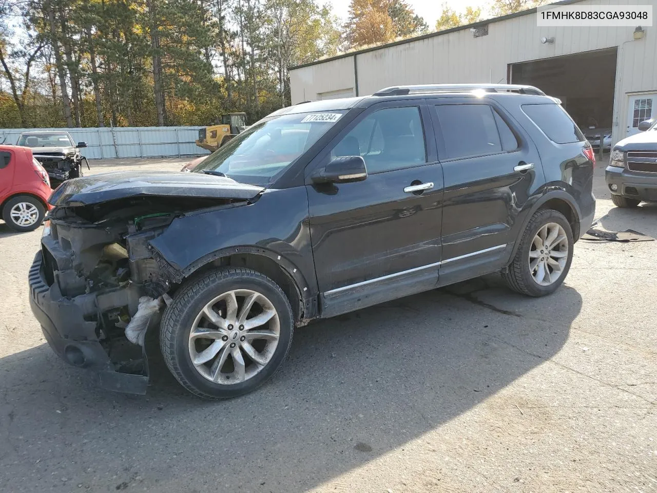 2012 Ford Explorer Xlt VIN: 1FMHK8D83CGA93048 Lot: 77125234